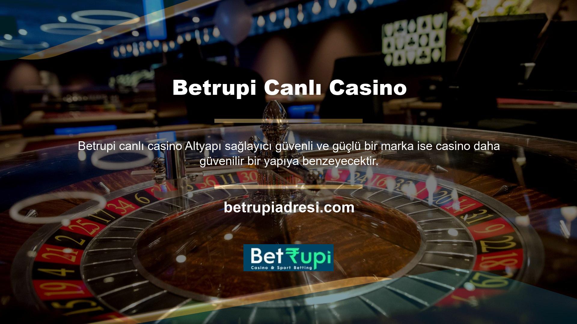 Betrupi Canlı Casino ekranına bir göz atarsanız ne demek istediğimizi daha iyi anlayacaksınız